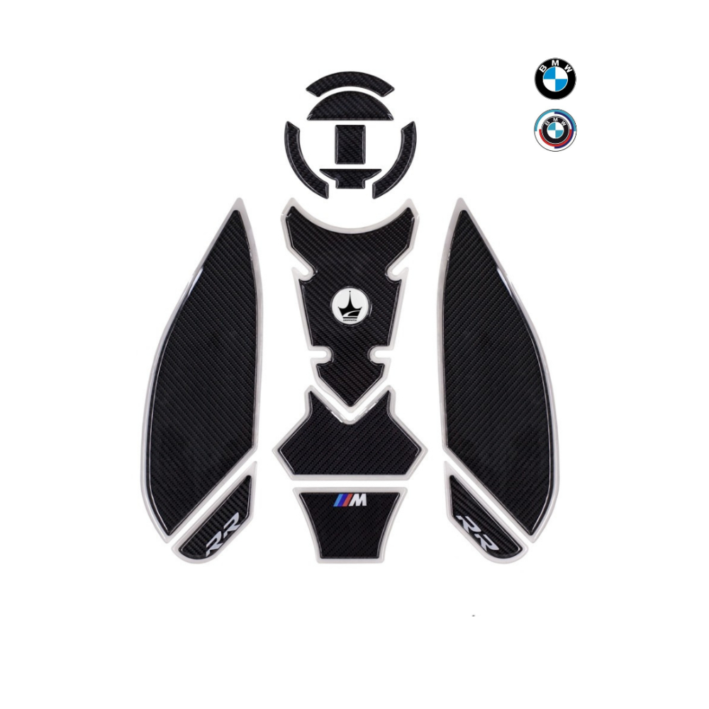 Grippatch BMW S1000RR 2023-2025 ile Uyumlu  Full Depo Koruma Ultimate Kaydırma Tank Pad Seti  GTC05-DK