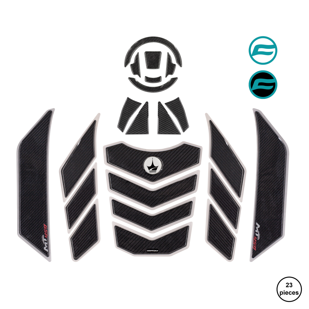 Grippatch CF MOTO 450 MT (2024) Uyumlu Ultimate Kaydırmaz 23 Parça Tank Pad Seti GTC02