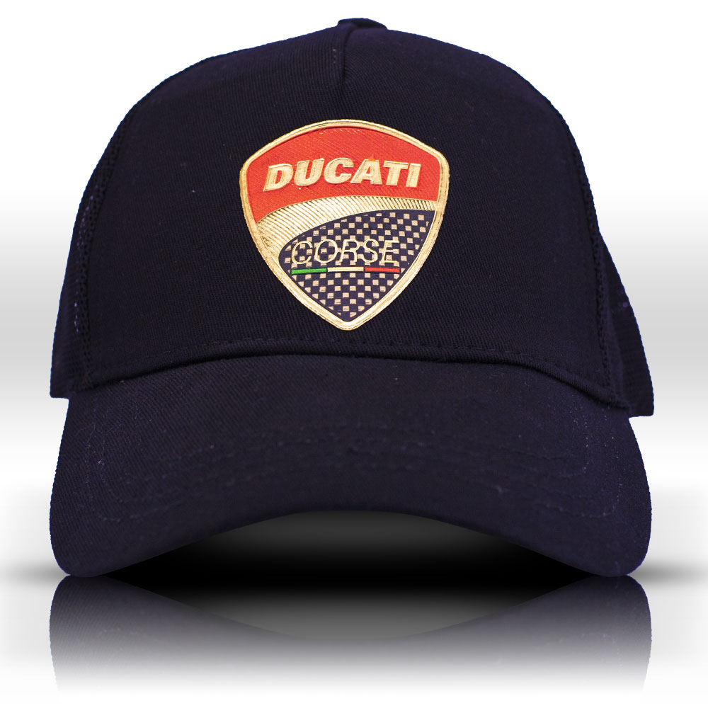 DUCATI CORSE SİYAH BASEBALL ŞAPKA
