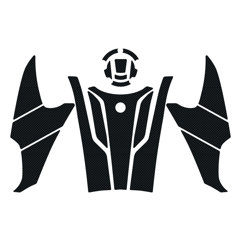 Grippatch CF Moto 800 MT (2025) Uyumlu 19 Parça Tank Pad Seti GTC04-K