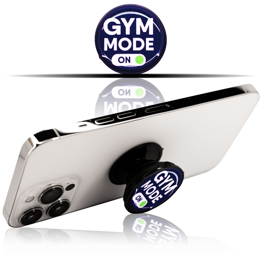 Gym Mode On Pop Socket Telefon Tutacağı, Parmak Tutucu Stand