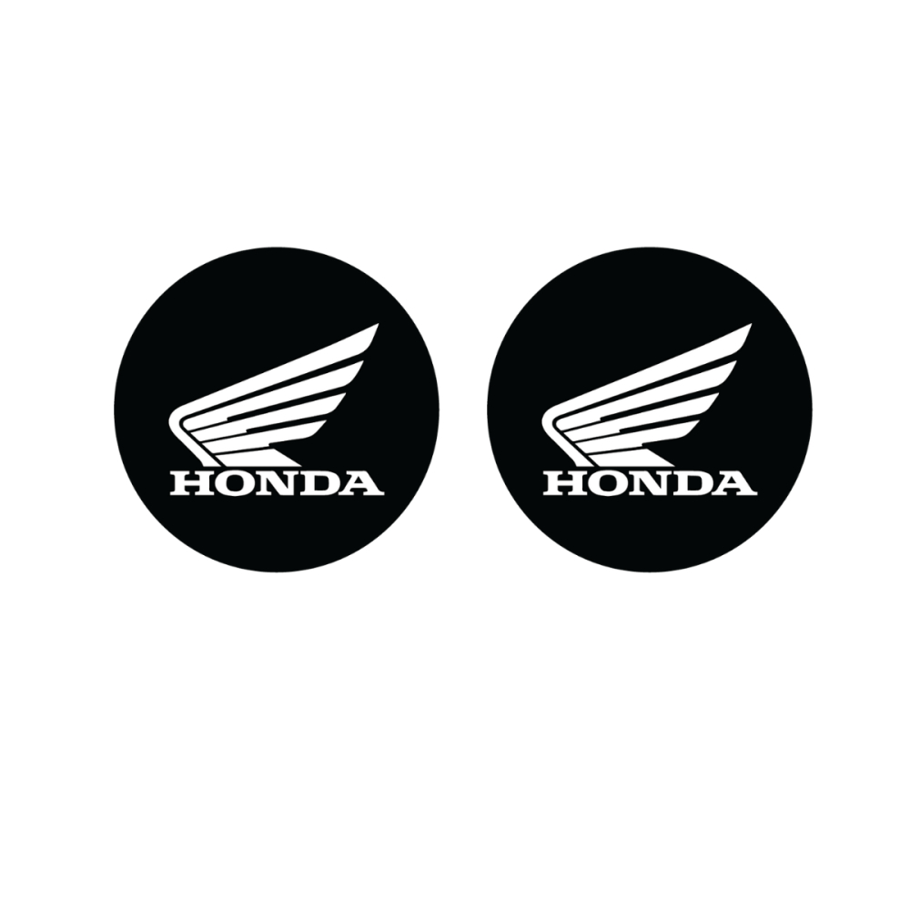 Grippatch Honda 5×5 cm Premium Damla Logo – 2’li Poliüretan 3D Logo-Amblem Seti