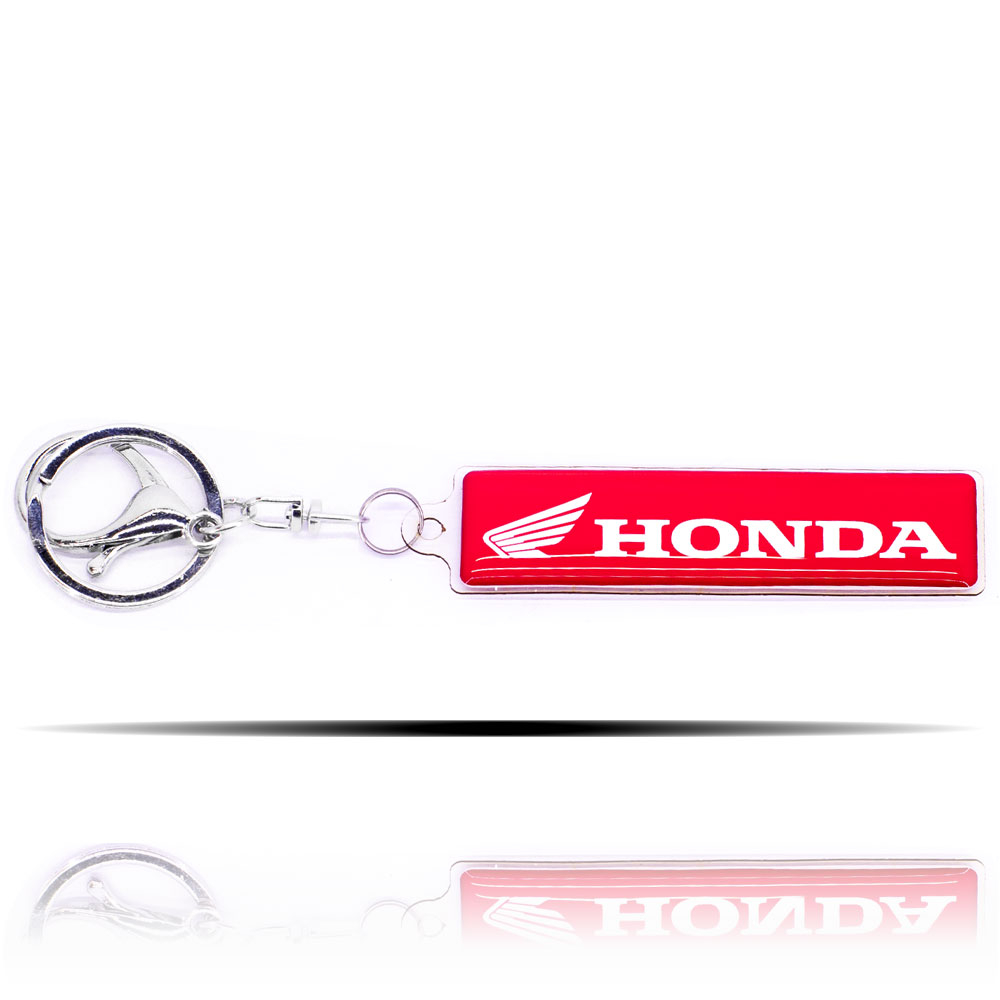 Honda Logolu Kırmızı Anahtarlık