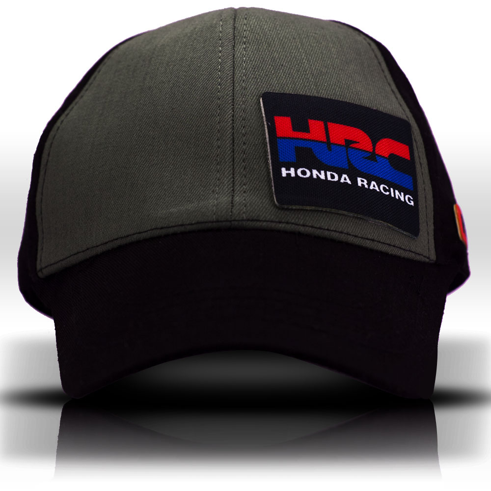 Honda HRC Respol Haki Siyah Beyzbol Şapka Unisex 