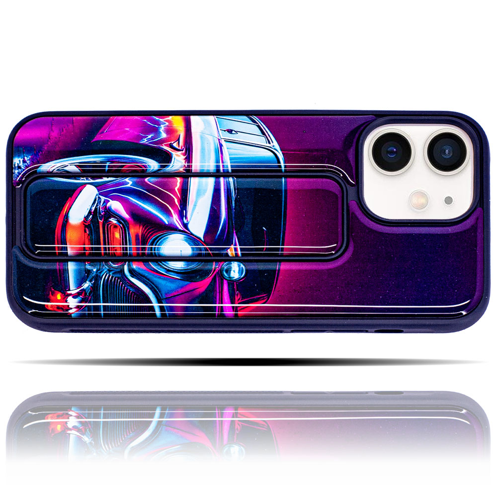 Apple IPhone 12 Uyumlu Klasik Araba Telefon Kılıfı Neon Yumuşak Silikon Telefon Kılıfı
