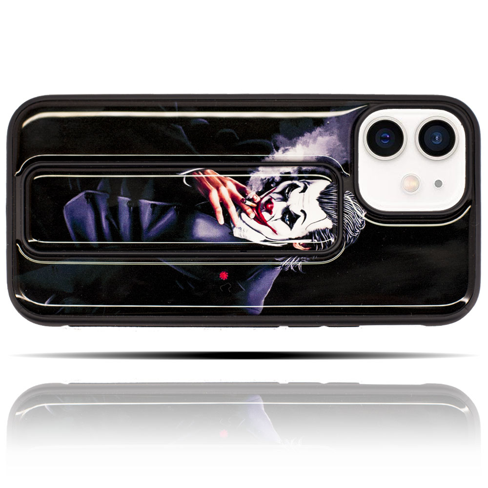 Apple IPhone 12 Uyumlu Joker Baskılı Yumuşak Silikon Telefon Kılıfı #3