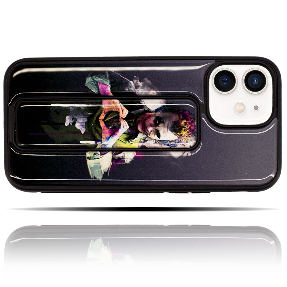 Apple IPhone 12 Uyumlu Joker Baskılı Yumuşak Silikon Telefon Kılıfı #1