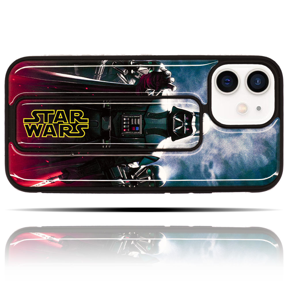 Apple IPhone 12 Uyumlu Star Wars Darth Vader Yumuşak Silikon Telefon Kılıfı