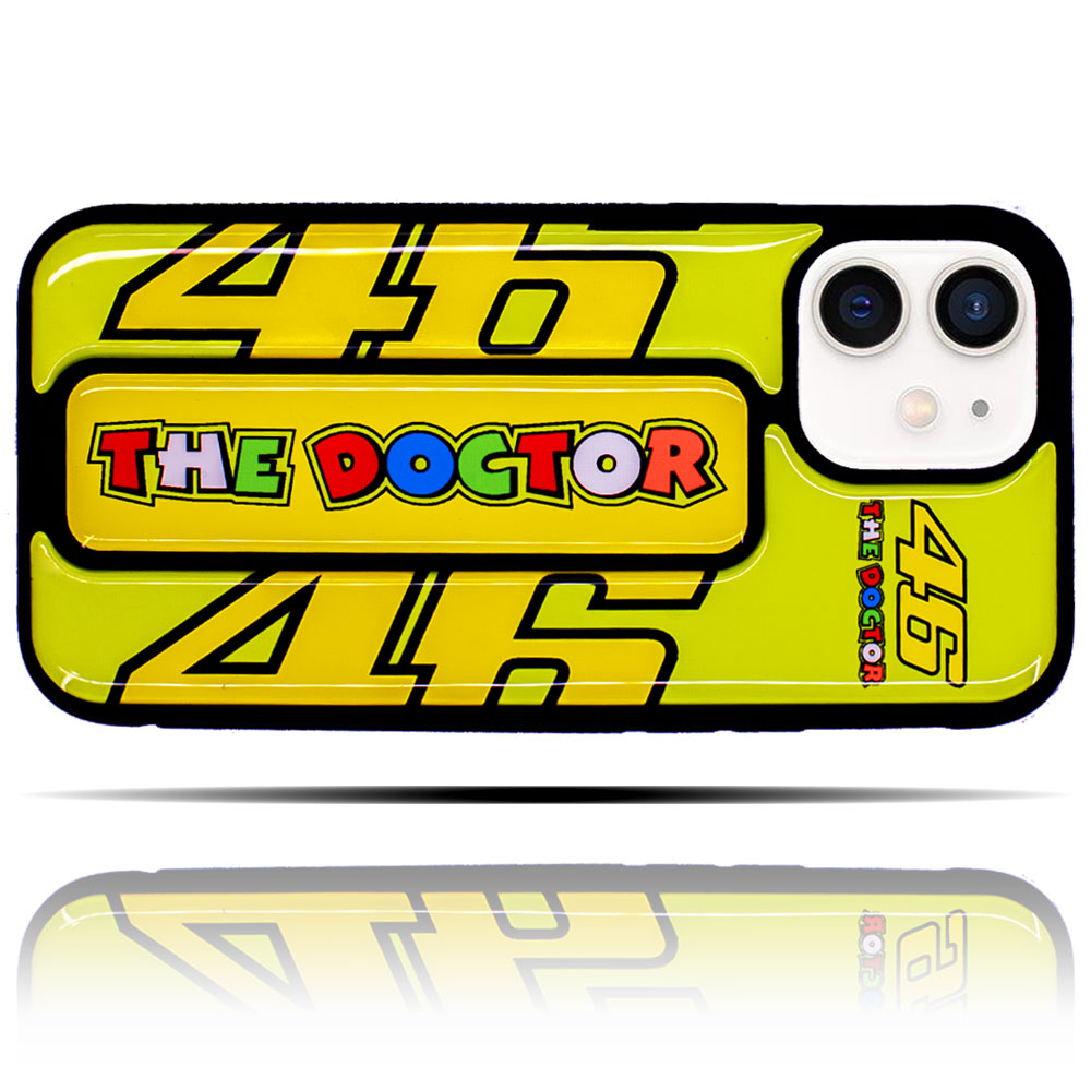 Apple IPhone 12 Uyumlu The Doctor Sarı Yumuşak Silikon Telefon Kılıfı