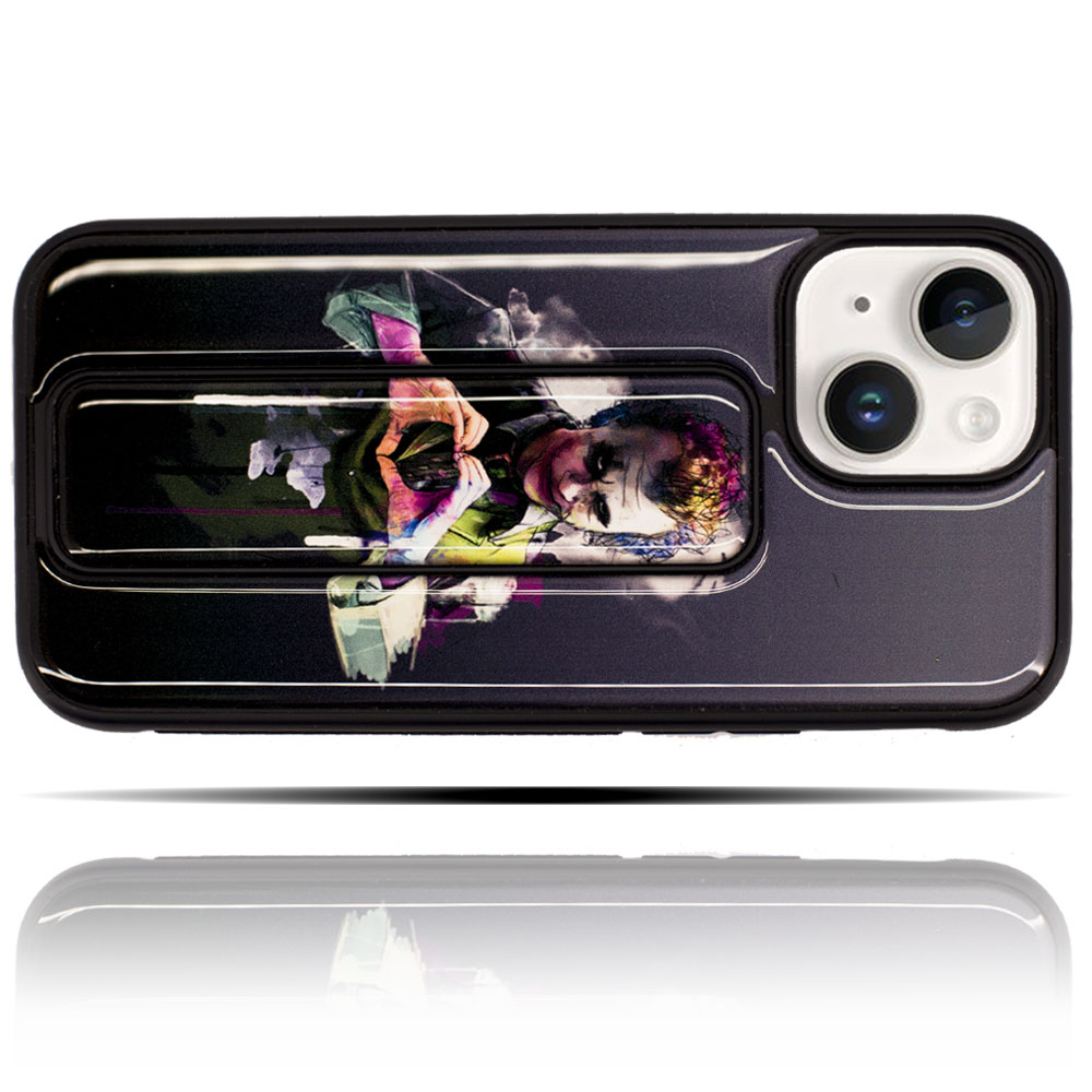 Apple IPhone 13 Uyumlu Joker Baskılı Yumuşak Silikon Telefon Kılıfı #1