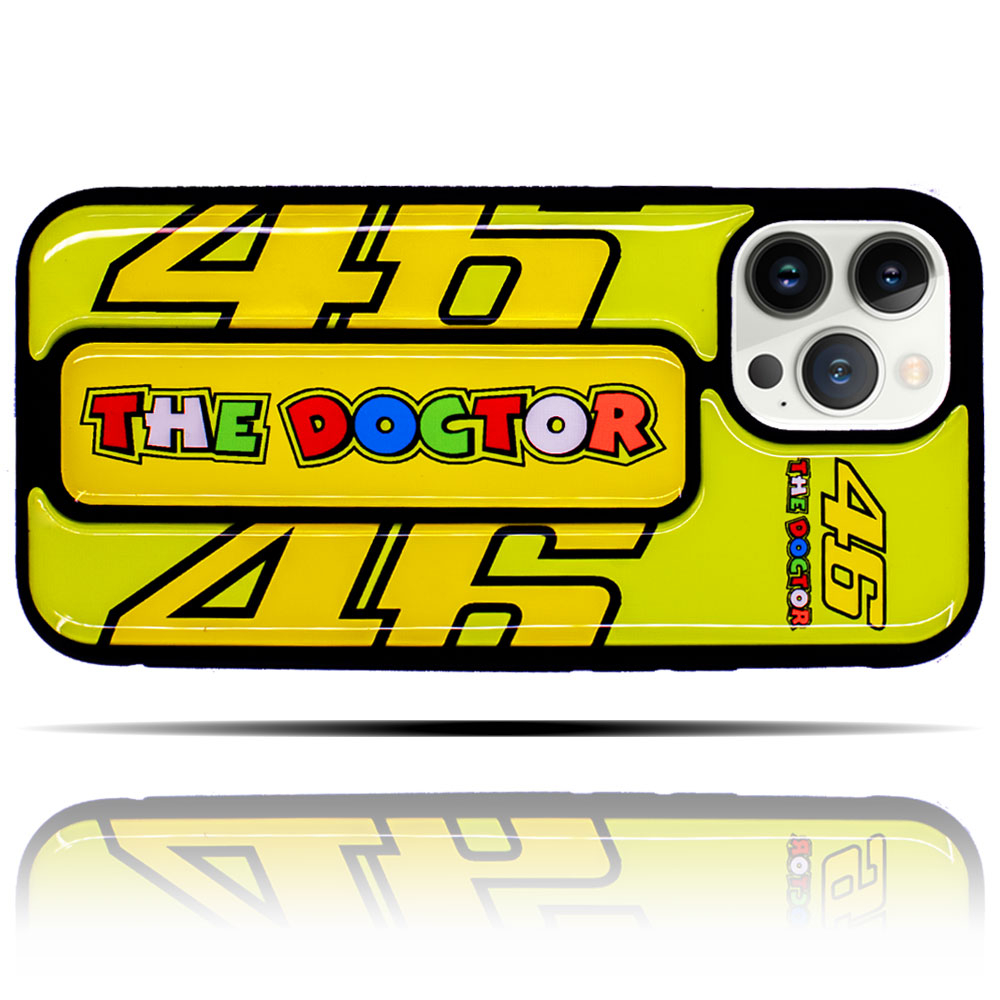 Apple IPhone 13 Pro Uyumlu The Doctor Sarı Yumuşak Silikon Telefon Kılıfı