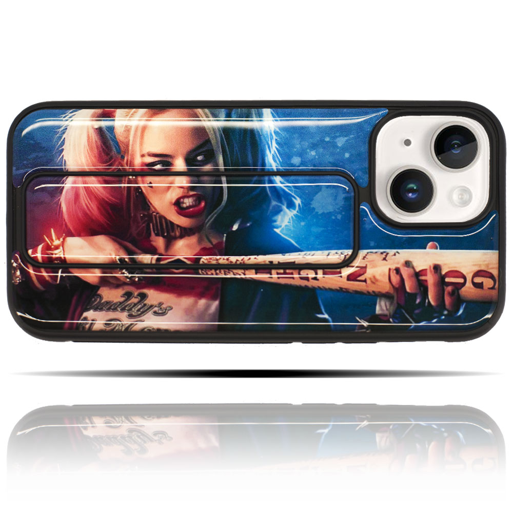 Apple IPhone 14 Uyumlu Harley Quinn Baskılı Yumuşak Silikon Telefon Kılıfı