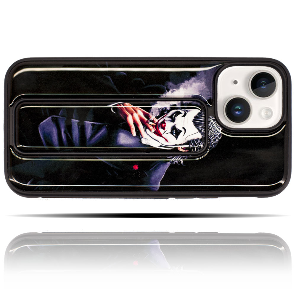 Apple IPhone 14 Uyumlu Joker Baskılı Yumuşak Silikon Telefon Kılıfı #3