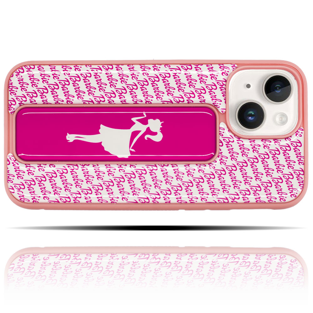 Apple IPhone 14 Plus Barbie Baskılı Pembe Yumuşak Silikon Telefon Kılıfı