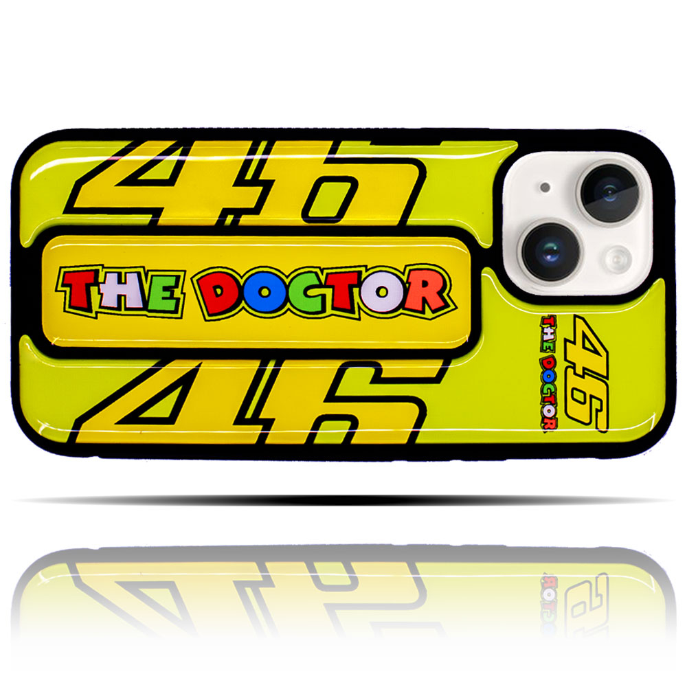Apple IPhone 14 Uyumlu The Doctor Sarı Yumuşak Silikon Telefon Kılıfı