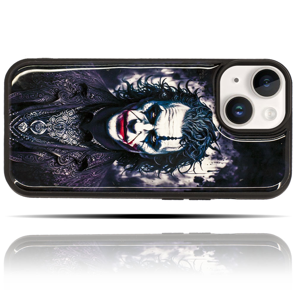 Apple IPhone 15 Uyumlu Joker Baskılı Yumuşak Silikon Telefon Kılıfı #2