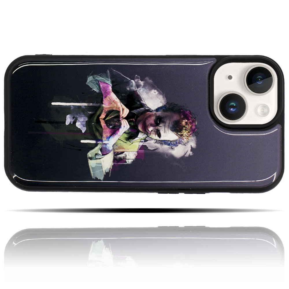 Apple IPhone 15 Plus Uyumlu Joker Baskılı Yumuşak Silikon Telefon Kılıfı #1
