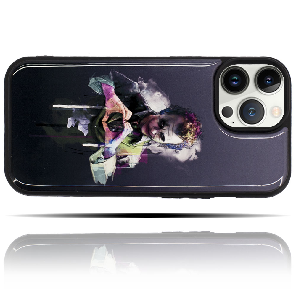 Apple IPhone 15 Pro Max Uyumlu Joker Baskılı Yumuşak Silikon Telefon Kılıfı #1