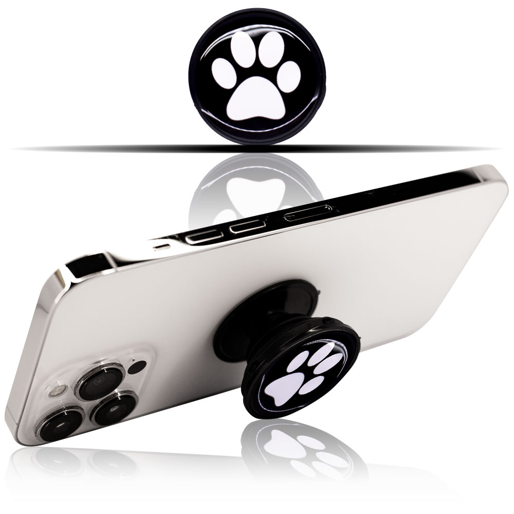 Kedi Patisi Pop Socket Telefon Tutacağı, Parmak Tutucu Stand